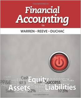 Solution Manual for Financial Accounting 13th Edition by Carl S. Warren