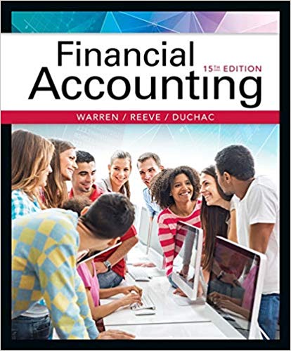 Solution Manual for Financial Accounting 15th Edition by Carl Warren