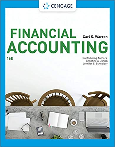 Solution Manual for Financial Accounting 16th Edition by Carl S. Warren