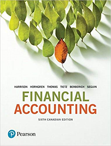 Solution Manual for Financial Accounting 6th Edition by Walter T. Harrison
