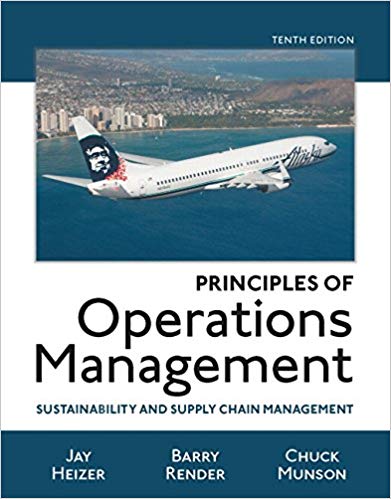 Solution Manual for Principles of Operations Management Sustainability and Supply Chain Management 10th Edition by Jay Heizer