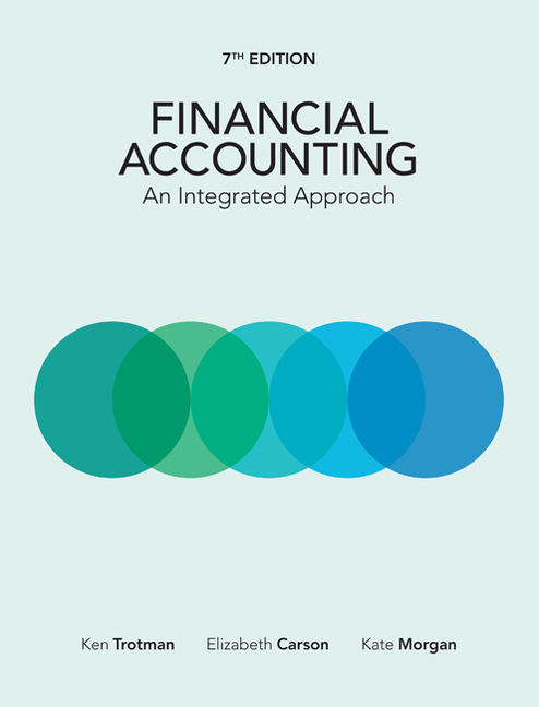 Solution Manual for Financial Accounting An Integrated Approach 7th Edition by Ken Trotman
