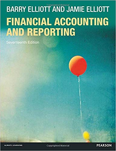 Solution Manual for Financial Accounting and Reporting 17th Edition by Barry Elliott
