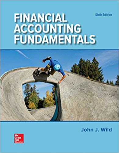 Solution Manual for Financial Accounting Fundamentals 6th Edition by John J Wild