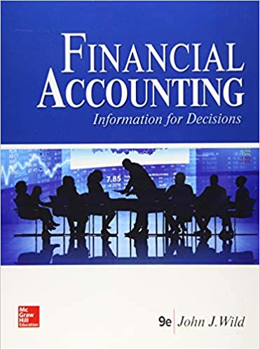 Solution Manual for Financial Accounting Information for Decisions 9th Edition by John Wild