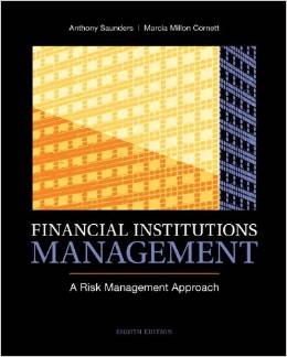 Solution Manual for Financial Institutions Management A Risk Management Approach 8th Edition by Saunders