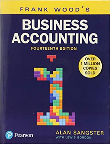 Solution Manual for Frank Woods Business Accounting Volume 1 14th Edition by Frank Wood