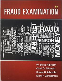 Solution Manual for Fraud Examination 5th Edition by W. Steve Albrecht