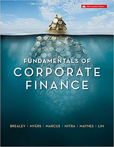 Solution Manual for Fundamentals of Corporate Finance 6th Canadian Edition by Richard A Brealey