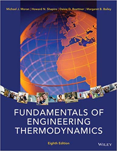 Solution Manual for Fundamentals of Engineering Thermodynamics 8th Edition by Michael J. Moran