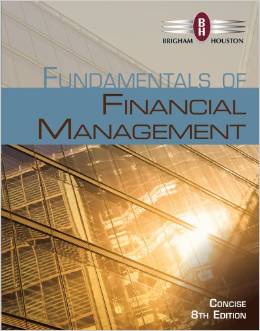 Solution Manual for Fundamentals of Financial Management Concise 8th Edition by Eugene F. Brigham