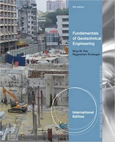 Solution Manual for Fundamentals of Geotechnical Engineering International Edition 5th Edition by Braja M. Das