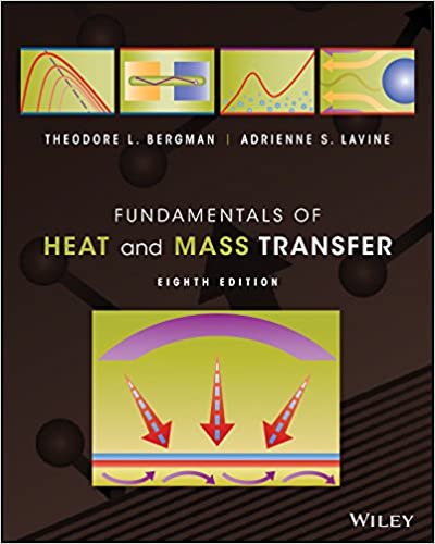 Solution Manual for Fundamentals of Heat and Mass Transfer 8th Edition by Theodore L. Bergman