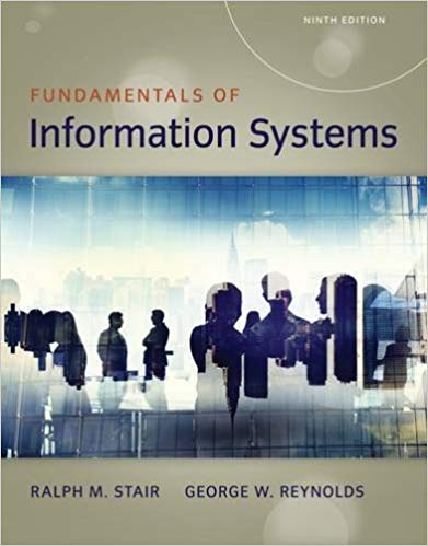 Solution Manual for Fundamentals of Information Systems 9th Edition by Ralph Stair