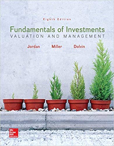 Solution Manual for Fundamentals of Investments 8th Edition by Bradford Jordan