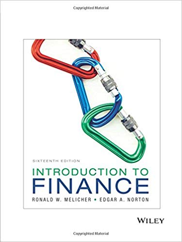 Solution Manual for Introduction to Finance Markets Investments and Financial Management 16th Edition by Ronald W. Melicher