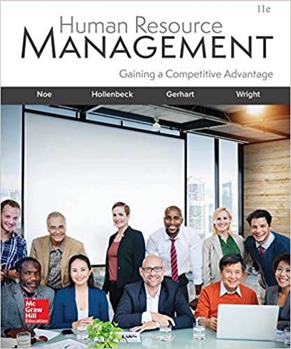 Solution Manual for Human Resource Management 11th Edition by Patrick M. Noe Raymond