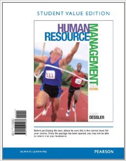 Solution Manual for Human Resource Management 14th Edition by Gary Dessler