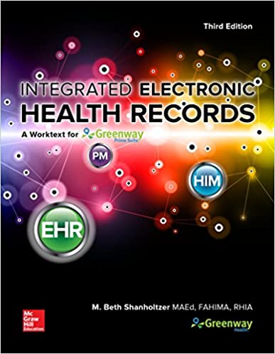 Solution Manual for Integrated Electronic Health Records 3rd Edition by M. Beth Shanholtzer