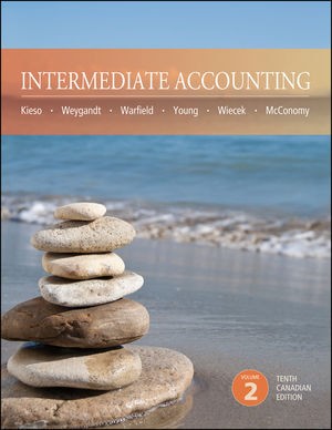 Solution Manual for Intermediate Accounting 10th Canadian Edition Volume II by Donald E. Kieso