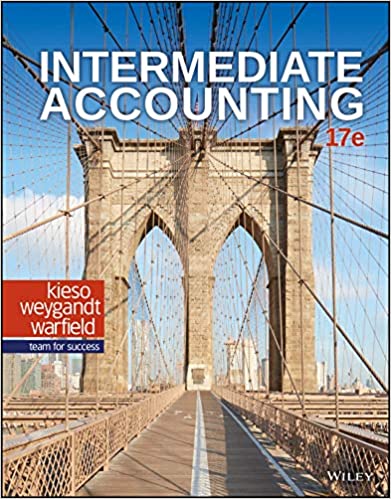 Solution Manual for Intermediate Accounting 17th Edition by Donald E. Kieso