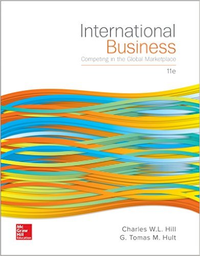 Solution Manual for International Business Competing in the Global Marketplace 11th Edition by Charles W. L. Hill