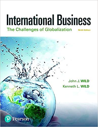 Solution Manual for International Business The Challenges of Globalization 9th Edition by John J. Wild