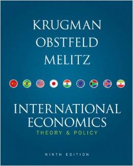 Solution Manual for International Economics 9th Edition by Paul R. Krugman Maurice Obstfeld