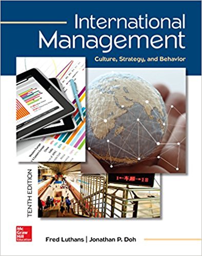 Solution Manual for International Management Culture Strategy and Behavior 10th Edition by Fred Luthans