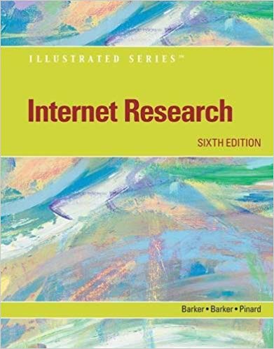 Solution Manual for Internet Research 6th Edition by Donald I. Barker