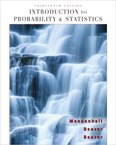 Solution Manual for Introduction to Probability and Statistics 13th Edition by William Mendenhall