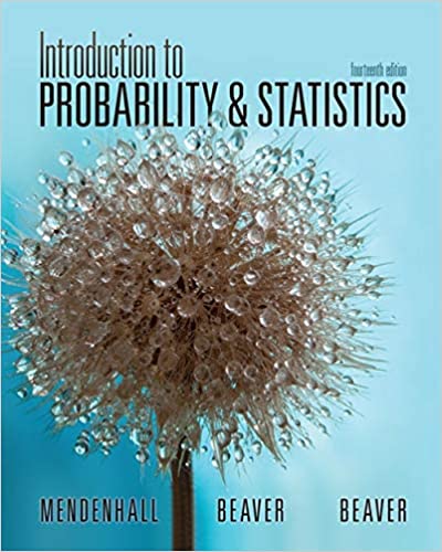 Solution Manual for Introduction to Probability and Statistics 14th Edition by William Mendenhall