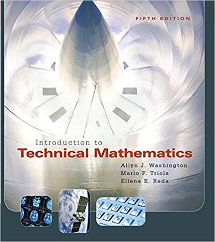 Solution Manual for Introduction to Technical Mathematics 5th Edition by Allyn J. Washington