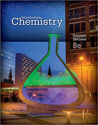 Solution Manual for Introductory Chemistry 8th Edition by Steven S. Zumdahl