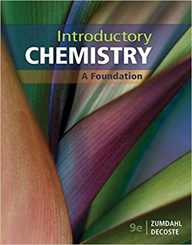Solution Manual for Introductory Chemistry A Foundation 9th Edition by Steven S. Zumdahl