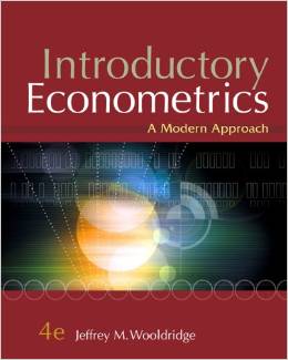 Solution Manual for Introductory Econometrics A Modern Approach 4th Edition by Jeffrey M. Wooldridge