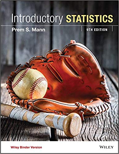 Solution Manual for Introductory Statistics 9th Edition by Prem S. Mann