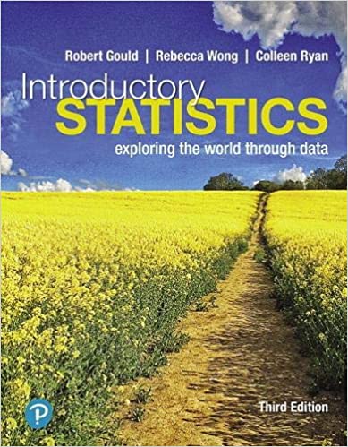 Solution Manual for Introductory Statistics Exploring the World Through Data 3rd Edition by Robert Gould