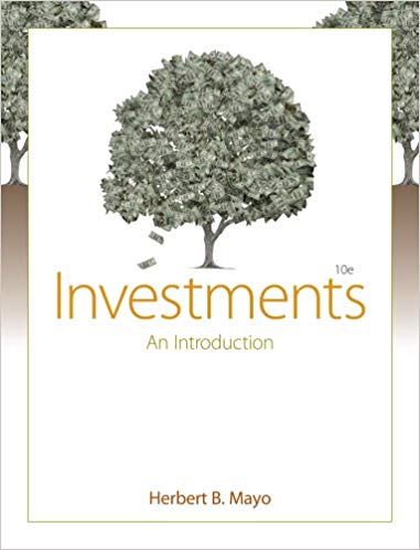 Solution Manual for Investments An Introduction10th Edition by Herbert B. Mayo
