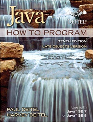 Solution Manual for Java How To Program late objects 10th Edition by Paul J. Deitel