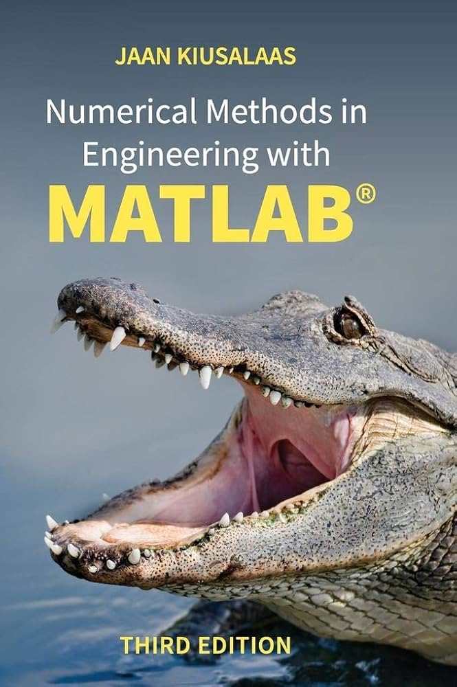 Solution Manual for Kiusalaas 3e Numerical Methods in Engineering with MATLAB 3e