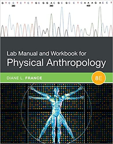 Solution Manual for Lab Manual and Workbook for Physical Anthropology 8th Edition by Diane L. France