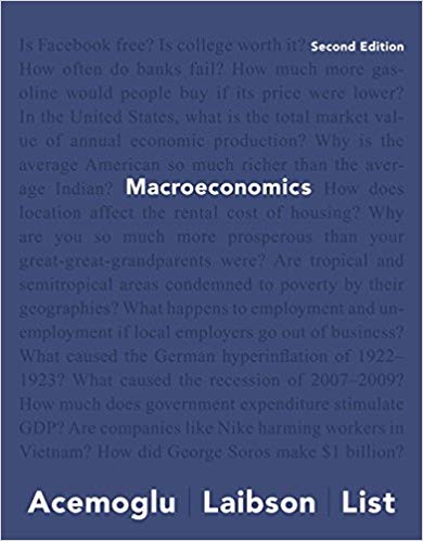 Solution Manual for Macroeconomics 2nd Edition by Daron Acemoglu