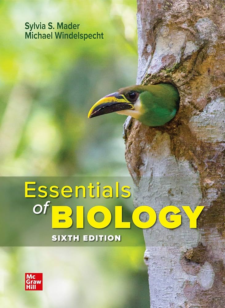 Solution Manual for Mader 6e Essentials of Biology 6e