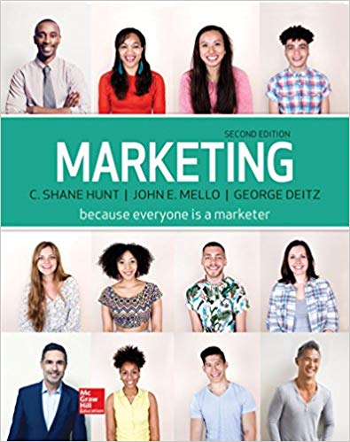 Solution Manual for Marketing 2nd Edition by Shane Hunt Associate
