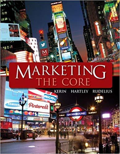 Solution Manual for Marketing The Core 5th Edition by Roger A. Kerin