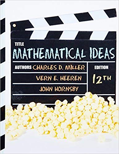 Solution Manual for Mathematical Ideas 12th Edition by Charles D. Miller