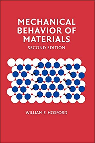 Solution Manual for Mechanical Behavior of Materials 2nd Edition by William F. Hosford