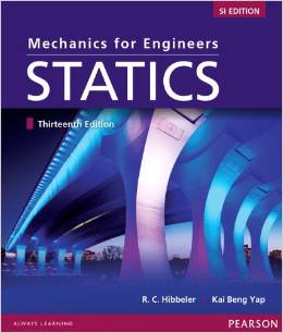 Solution Manual for Mechanics For Engineers Statics SI Editon 13th Edition by Russell C. Hibbeler