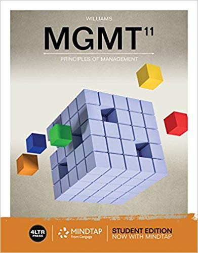 Solution Manual for MGMT 11th Edition by Chuck Williams
